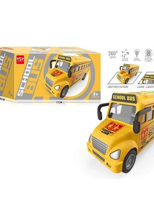 Музыкальный автобус star toys 17см школьный, свет, звук, движение, поворот a422-1y