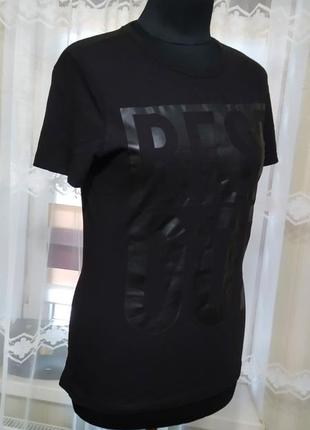 💖👍 літня чорна футболка з бавовни2 фото