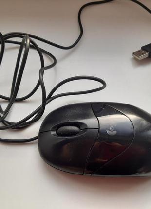 Мышка для компьютера проводная - б/у2 фото