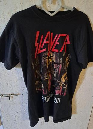 Футболка слеер slayer металл рок мерч