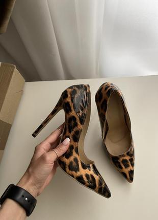 Туфли леопардовые 40 размер