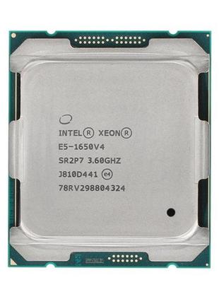 Процесор intel xeon e5-1650 v4 3.5-4.0 ghz, lga2011 140w б/в