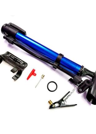 Насос ручной для камер синий