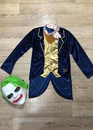 Карнавальный костюм антигерой джокер клоун