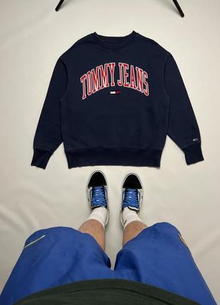 Кофта свитшот touch hilfiger jeans sweatshirt