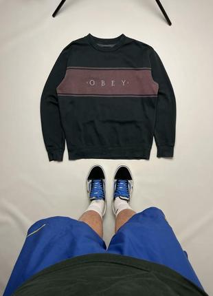 Кофта світшот obey sweatshirt