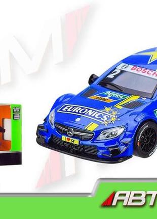 Машина метал 4365 (96 шт./2) "автопром",1:43 mercedes-amg c 63 dtm,1 колір, відкр.двері, у кор. 14,5*6,5*7 см