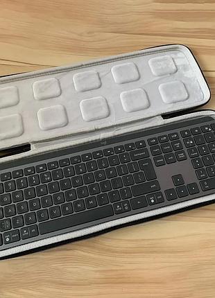 Logitech mx keys. футляр (твердий чохол) для зберігання бездротової клавіатури5 фото