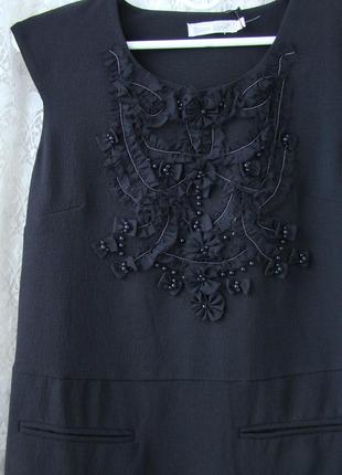 Платье нарядное черное мини good look р.42-44 6601