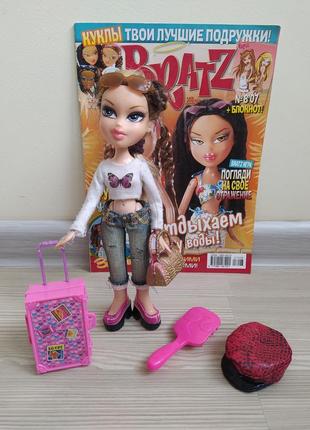 Оригинальная кукла bratz (братц) + журнал