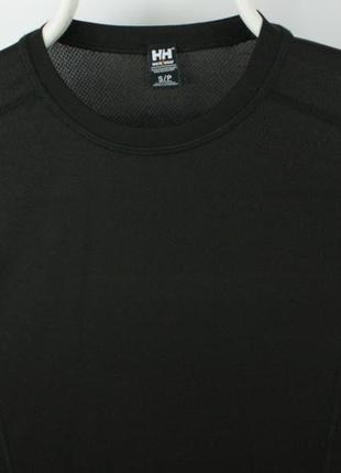 Легкая сетчатая футболка лонгслив helly hansen 75105 lifa base layer long sleeve crewneck4 фото