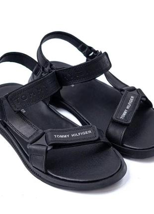 Мужские кожаные сандалии tommy