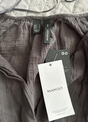 Воздушная блуза mango3 фото
