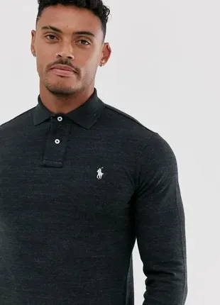 Long sleeve ralph polo shirts on sale