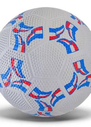 Мяч футбольный toycloud №5 с сеткой и иголкой fb2323