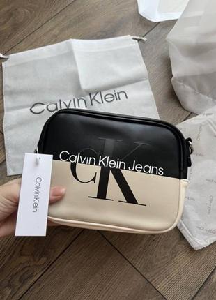 Сумка calvin klein двойная