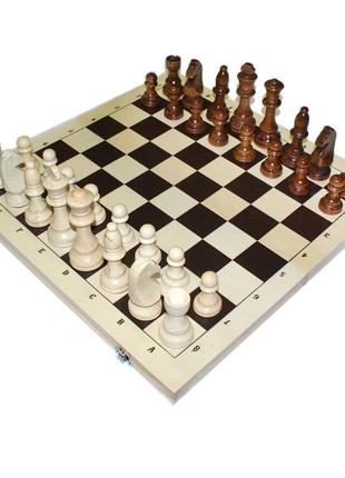 Шахи (комплект) з дерев'яними фігурами g420-3