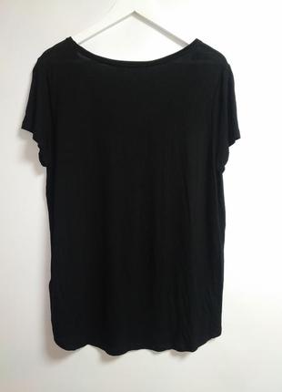 Нова базова чорна футболка #634#2 фото
