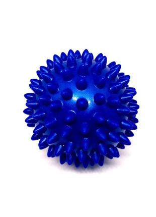 Мяч массажный d 7 см синий
