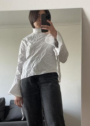 Блуза з рукавами кльош