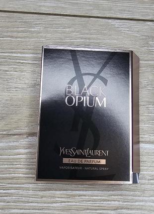 Пробник yves saint laurent black opium, 1.2 мл