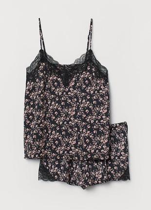 H&m-l-піжамні шортики з мереживом