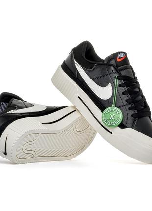 Кеди nike court legacy black