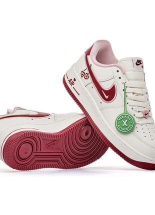 Кеди nike air force 1 low valentine's day cherry