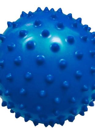Мяч массажный d 23 см синий