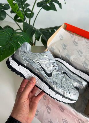 Кроссовки prm nike p-6000 silver