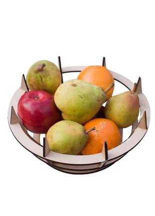 Корзинка для фруктів або овочів purewooddecor 28х15см
