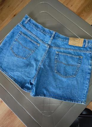 Шорты мужские синие джинсовые хлопок короткие regular fit jack morgan man, размер 2xl 3xl2 фото
