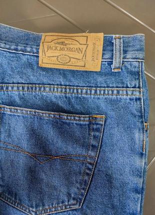 Шорты мужские синие джинсовые хлопок короткие regular fit jack morgan man, размер 2xl 3xl5 фото