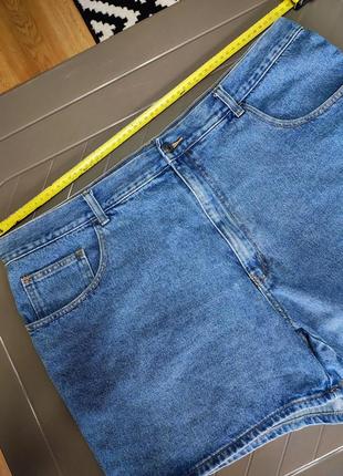 Шорты мужские синие джинсовые хлопок короткие regular fit jack morgan man, размер 2xl 3xl6 фото