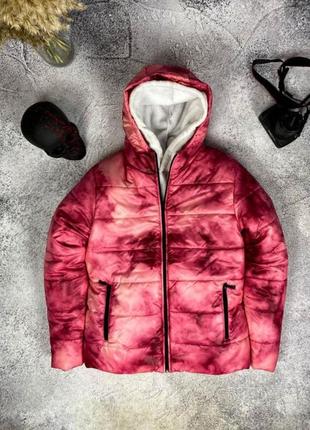 Куртка  демисезонная розовая 7-358