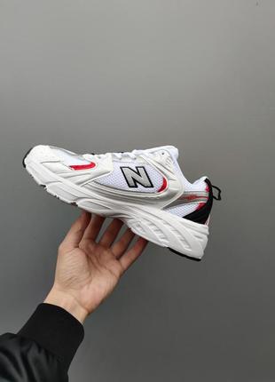 New balance 530 white/red