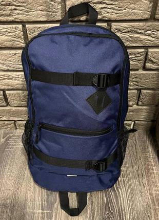 Рюкзак міський спортивний синій з ременями strap