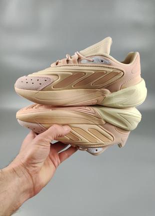 Кроссовки женские подростковые adidas ozelia light pink2 фото