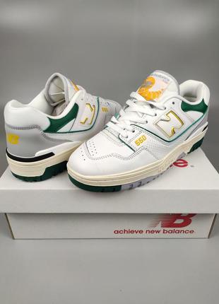 Кросівки нью баланс new balance 550 white nightwatch green