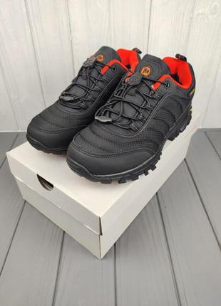 Кроссовки меррелл термо merrell vibram thermo black orange