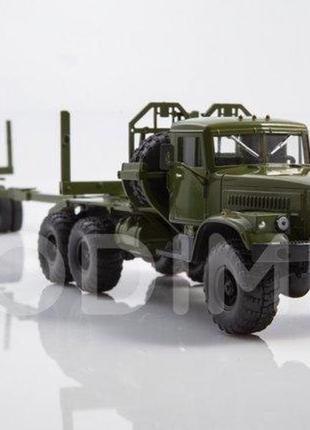Легендарные грузовики №54 - краз-255л1 | коллекционная модель в масштабе 1:43 | modimio