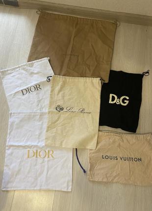 Набір пильників чохол loro piana burberry dior louis vuitton d&g