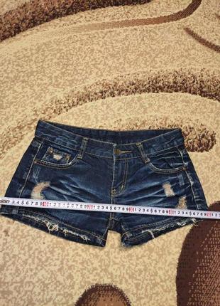 Шорти джинсові жіночі, женские5 фото