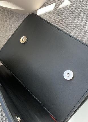 Жіноча сумка  pinko classic love bag icon simply black/silver7 фото