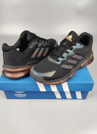 Мужские кроссовки adidas neon boost black 41-46