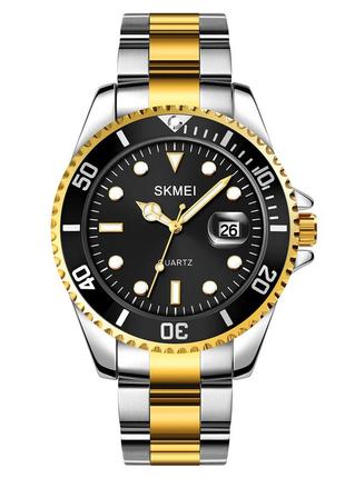 Skmei 1779tgdbk silver-gold-black