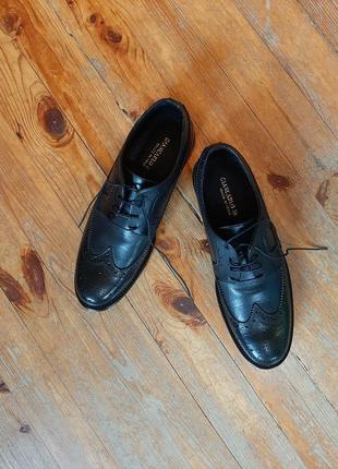 Стильні брендові чоловічі туфлі oxford!🔥 натуральна шкіра!✅️ італія!💯9 фото