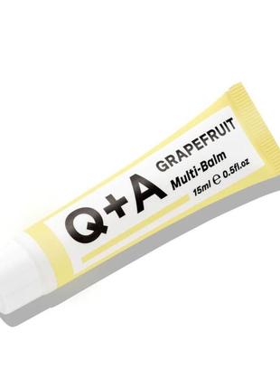 Бальзам с грейпфрутом q+a grapefruit multi balm 15 мл