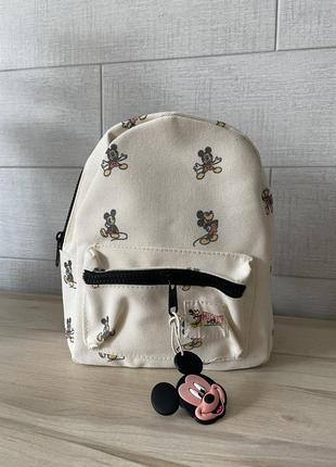 Детский рюкзак zara disney mickey mouse в садик для девочки