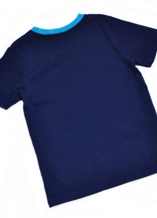 Синяя футболка mountain warehouse на мальчика 5-6 лет3 фото